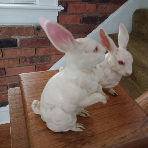 Lefton Ceramic Rabbits/2 - Picture 8 of 14